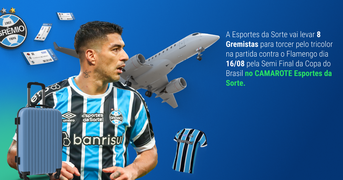 Grêmio e Esportes da Sorte realizam evento de oficialização de parceria